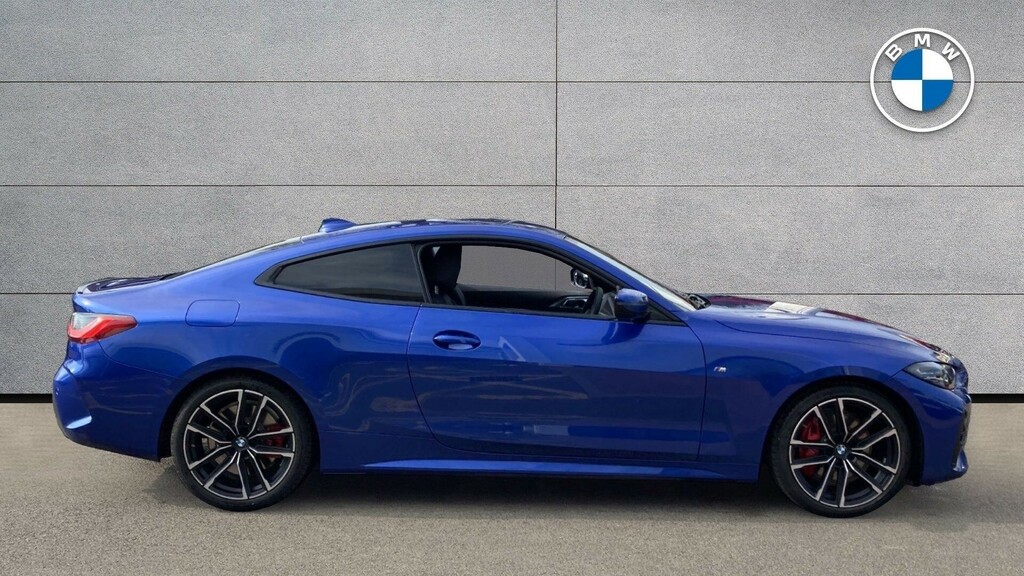 BMW 4 Series Gran Coupe 420I M Sport Coupe Blue #5