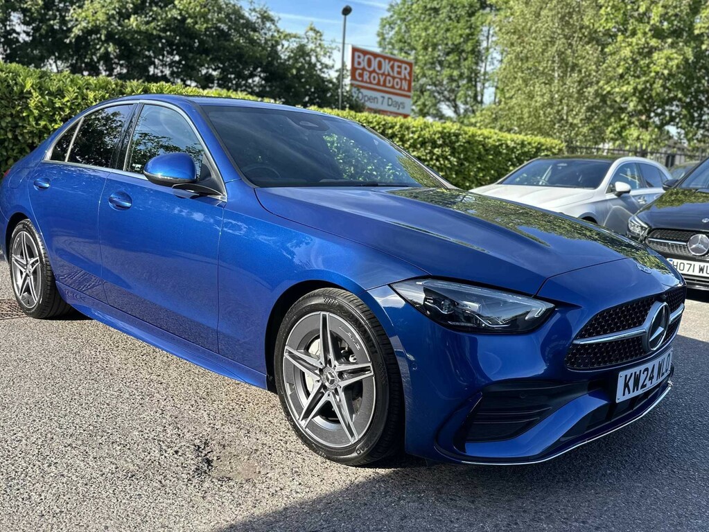 Mercedes-Benz C Class 1.5 C200h Mhev Amg Line Saloon Hybrid G KW24WLO #3
