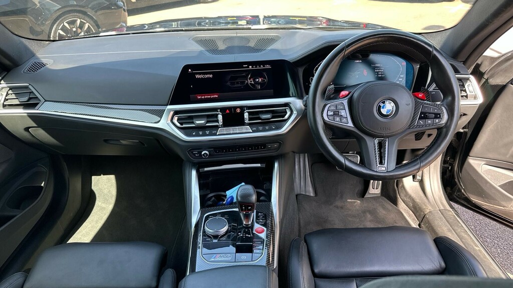 BMW M4 M4 Competition Coupe LX22HYZ Black #4