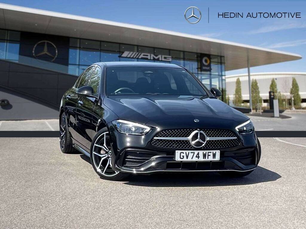 Mercedes-Benz C Class 1.5 C200h Mhev Amg Line Premium Saloon Petro