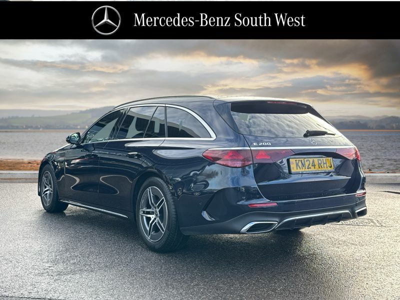 Mercedes-Benz E Class Estate KM24RHJ Blue #2