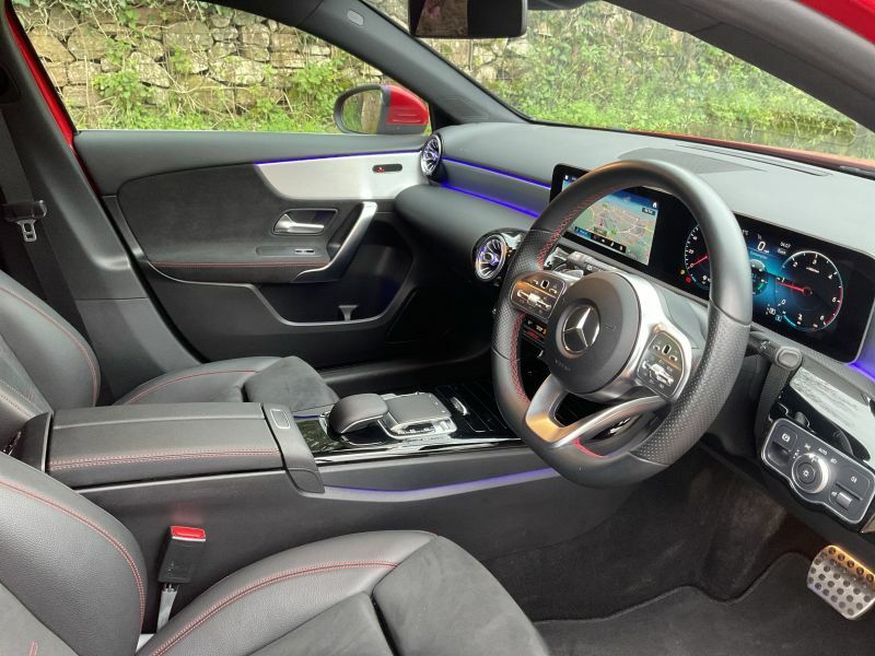 Mercedes-Benz A Class Hatchback WJ68ETA Red #5