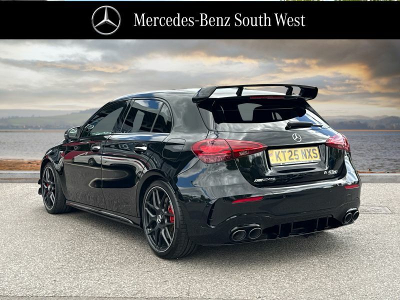 Mercedes-Benz A Class A 45 S 4Matic Plus Hatchback KT25NXS Black #2