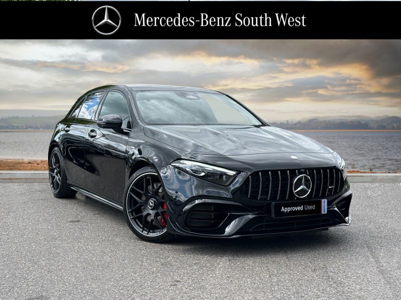 Mercedes-Benz A Class A 45 S 4Matic Plus Hatchback Black