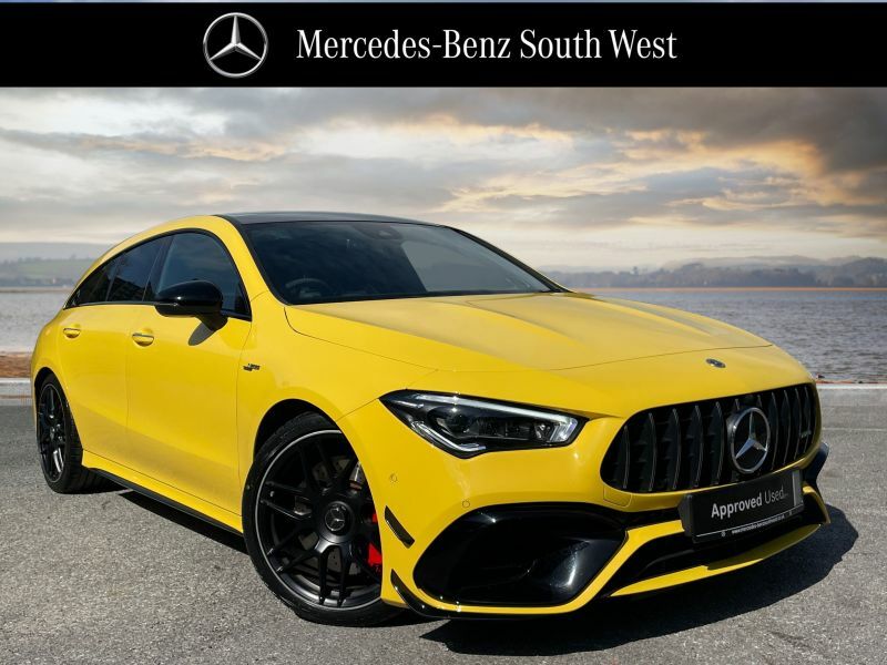 Mercedes-Benz CLA Class Estate Yellow