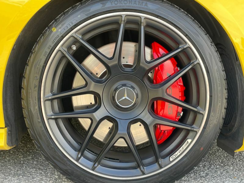 Mercedes-Benz CLA Class Estate KM73YPX Yellow #4