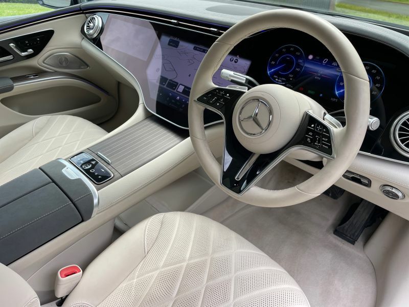 Mercedes-Benz EQS Hatchback Grey #5