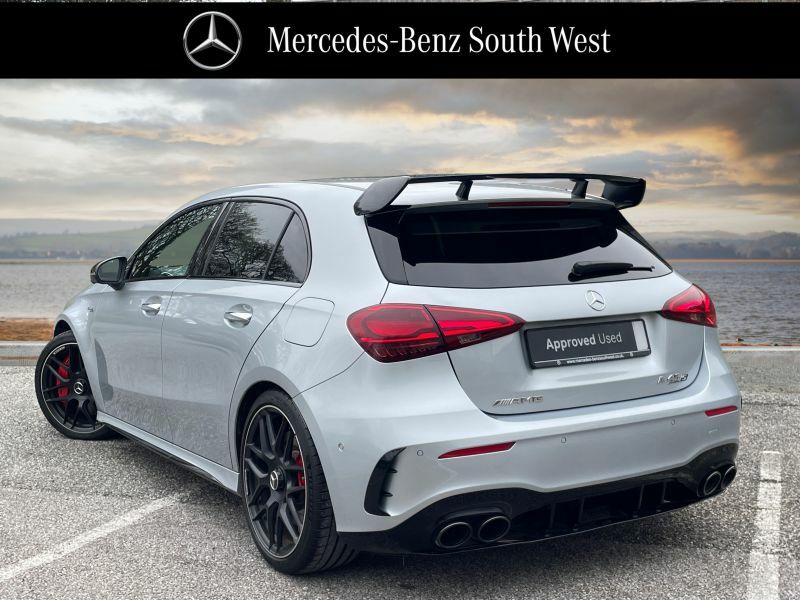 Mercedes-Benz A Class A 45 S 4Matic Plus Hatch KO25ZBT Silver #2