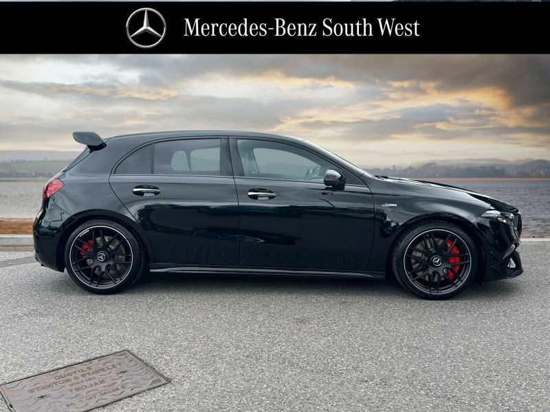 Mercedes-Benz A Class A 45 S 4Matic Plus Hatchback WG74MYN Black #3