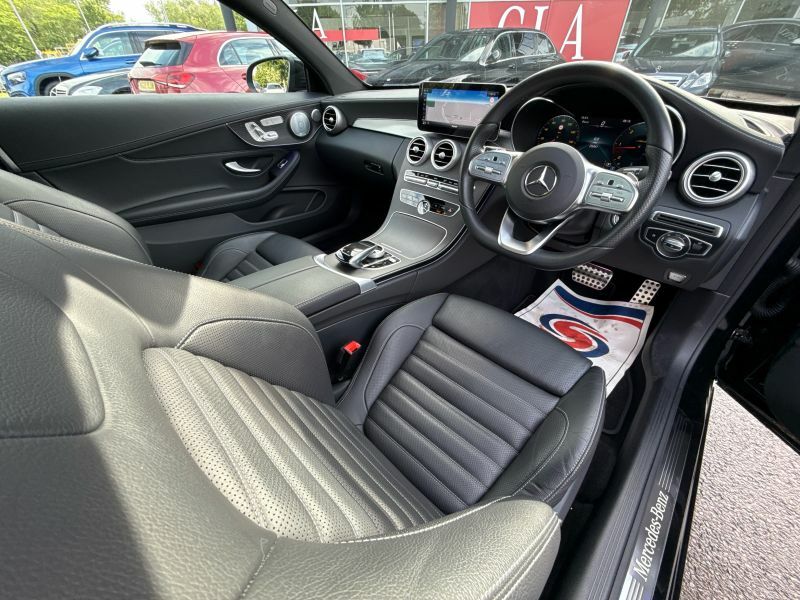 Mercedes-Benz C Class Coupe YE23DWG Black #5