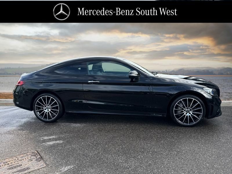 Mercedes-Benz C Class Coupe YE23DWG Black #3
