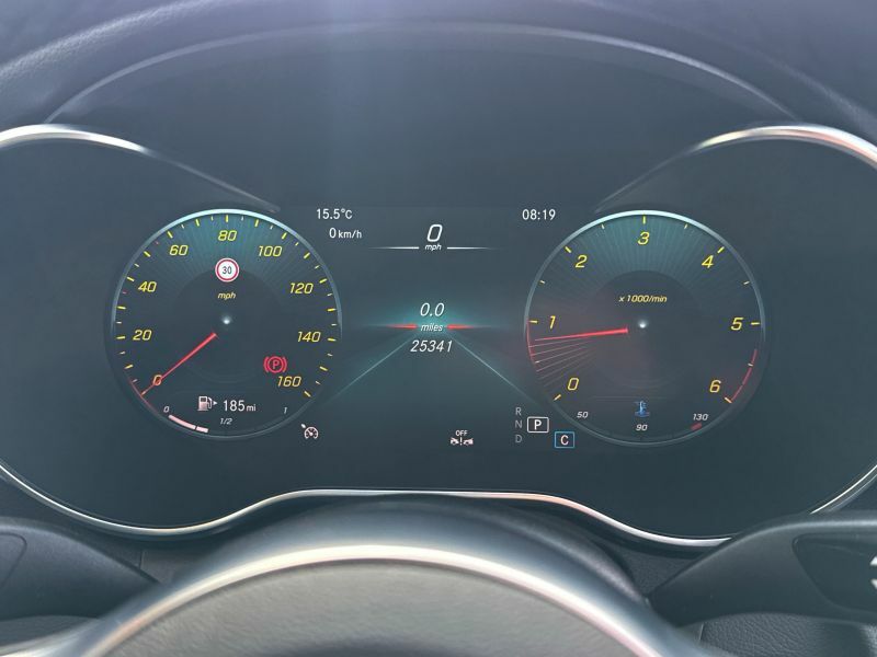 Mercedes-Benz C Class Coupe YE23DWG Black #6