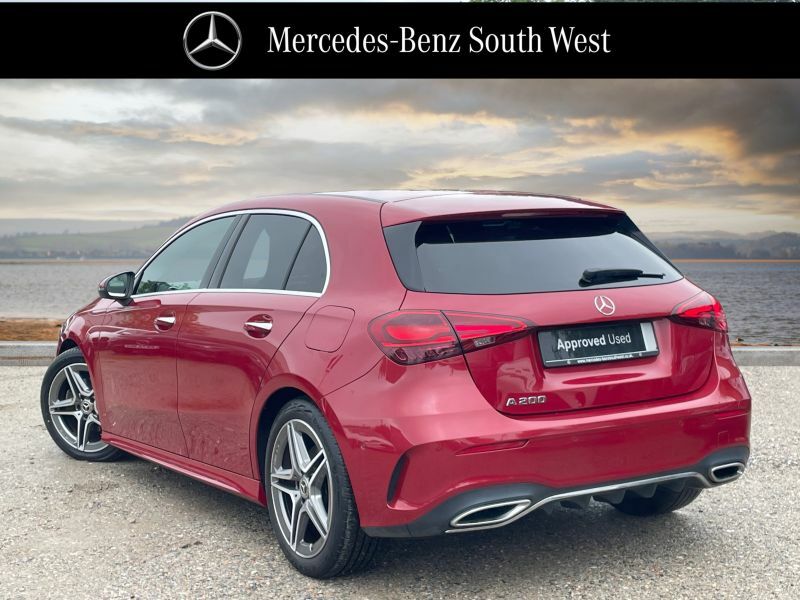 Mercedes-Benz A Class Hatchback WH23JLO Red #2