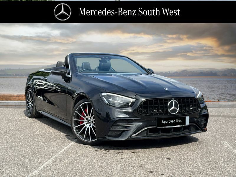 Mercedes-Benz E Class Convertible Black
