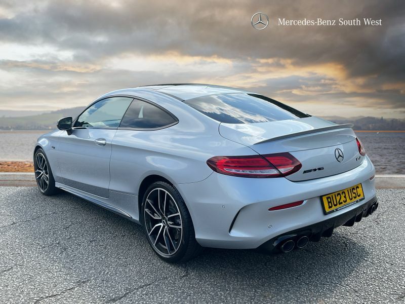 Mercedes-Benz C Class C 43 4Matic Night Edition Premium Plus Coupe Silver #2