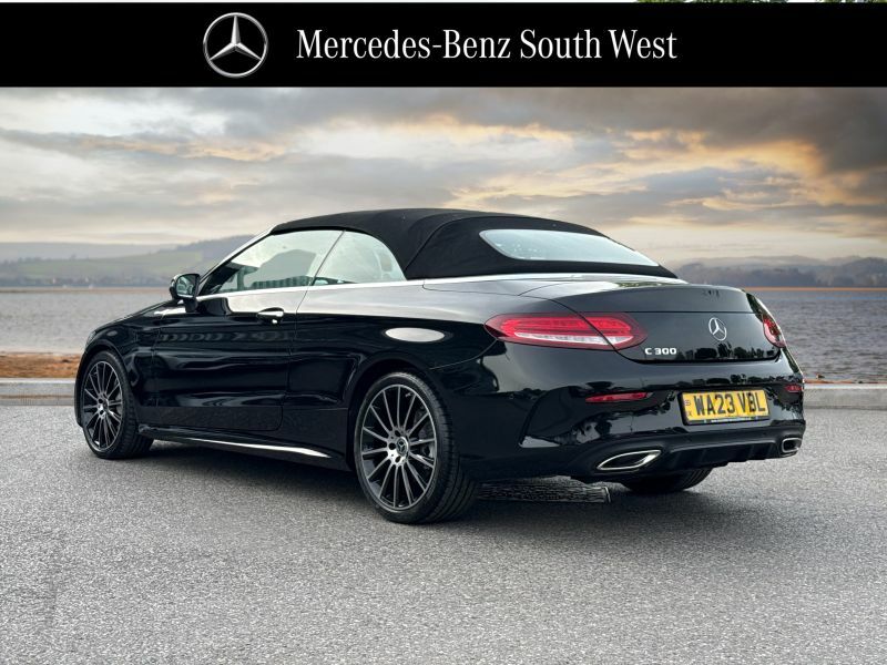 Mercedes-Benz C Class Convertible WA23VBL Black #2