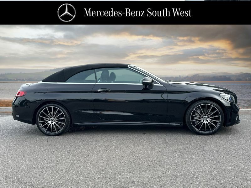 Mercedes-Benz C Class Convertible WA23VBL Black #3