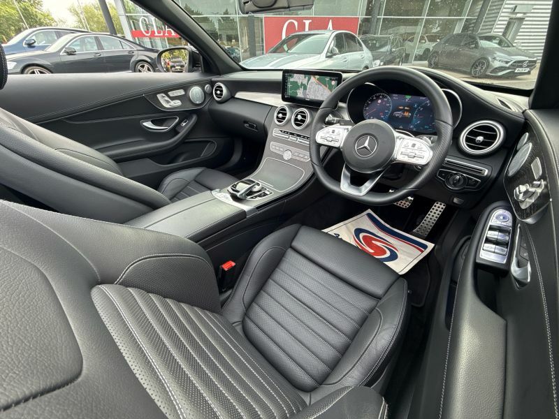 Mercedes-Benz C Class Convertible WA23VBL Black #5