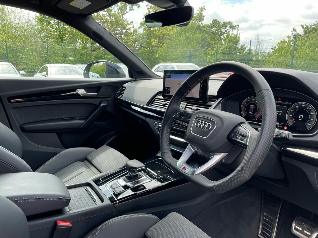 Audi Q5 2.0 Tfsi 45 Black Edition S Tronic Quattro Euro 6 WL74FRZ Grey #5