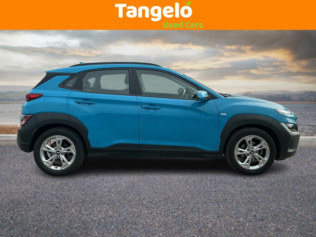 Hyundai Kona 1.0 T-gdi Mhev Se Connect Euro 6 S S WJ23PFK Blue #3