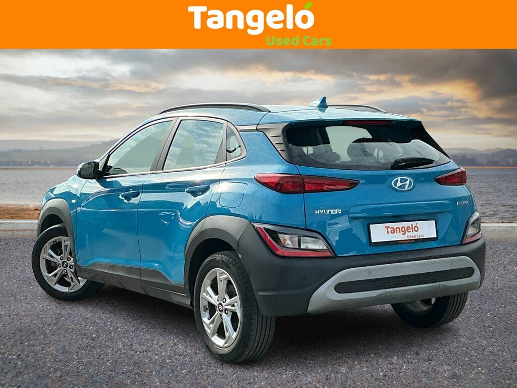 Hyundai Kona 1.0 T-gdi Mhev Se Connect Euro 6 S S WJ23PFK Blue #2