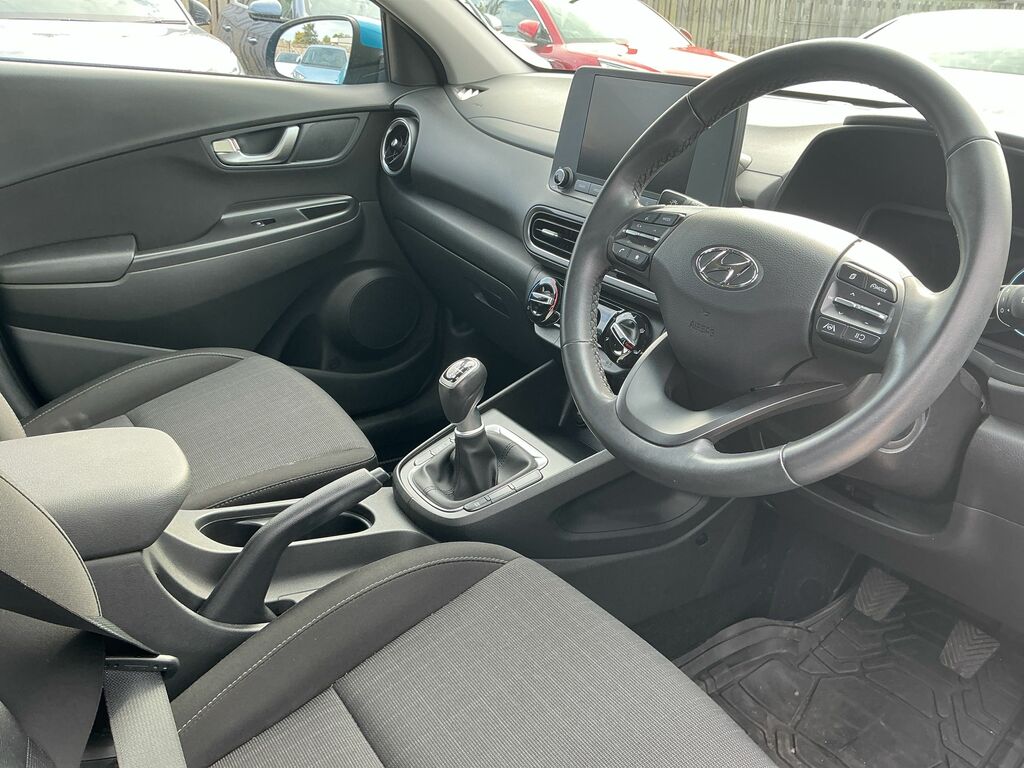Hyundai Kona 1.0 T-gdi Mhev Se Connect Euro 6 S S WJ23PFK Blue #5