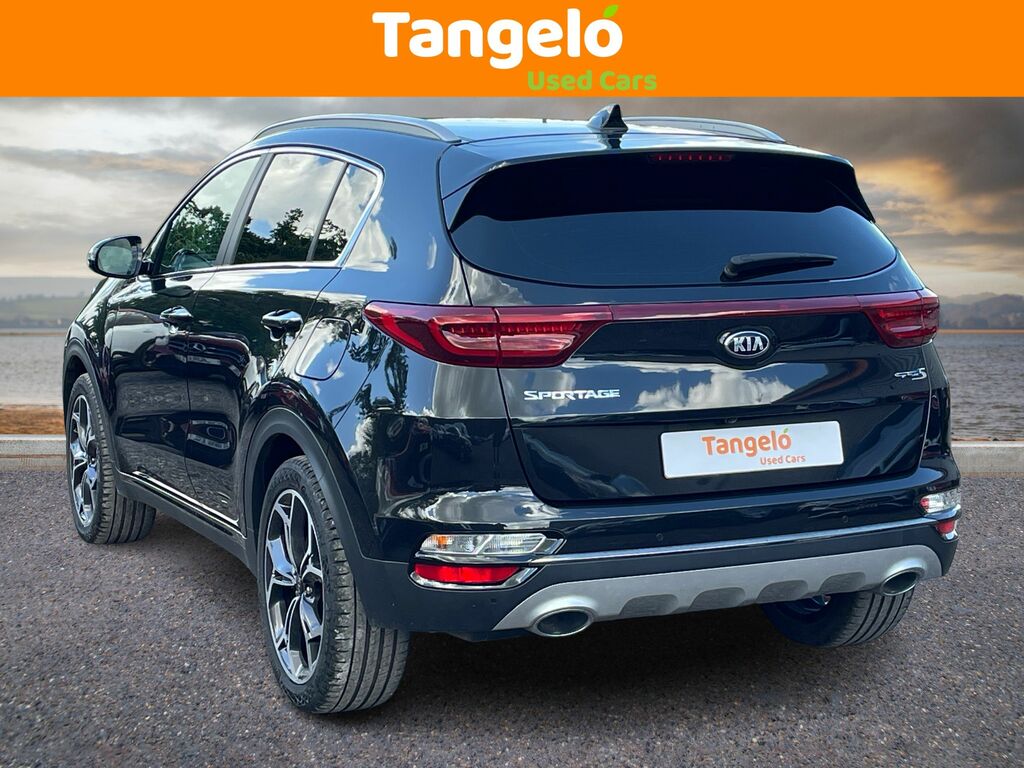 Kia Sportage 1.6 Crdi Mhev Gt-line S Dct Euro 6 S S WJ21LFZ Black #2