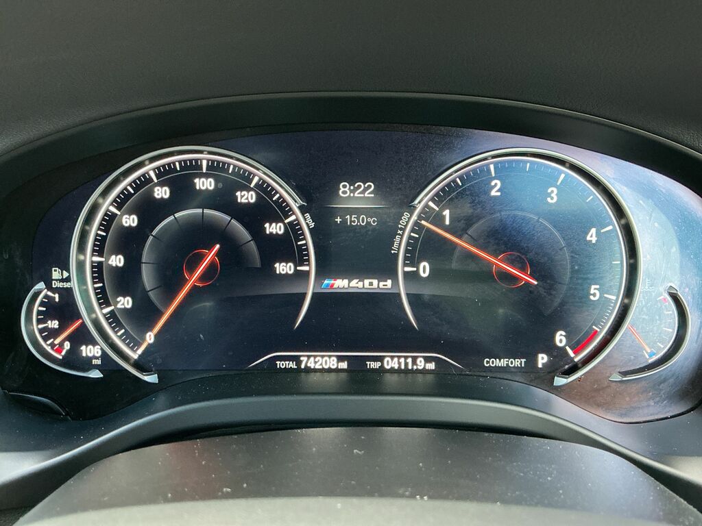BMW X4 3.0 M40d Xdrive Euro 6 S S MF69NZR Grey #6