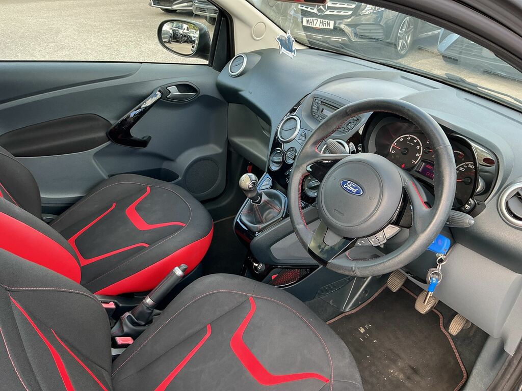 Ford KA 1.2 Grand Prix Euro 5 WG14WUY Black #5