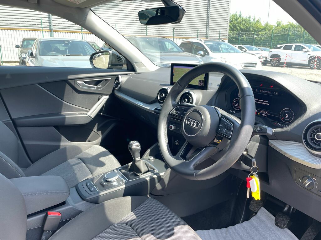 Audi Q2 1.0 Tfsi 30 Sport Euro 6 S S WJ23KHM Black #5