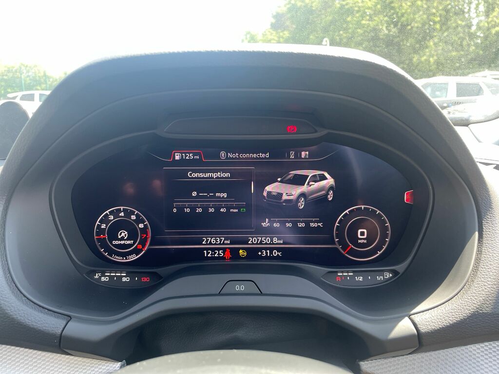 Audi Q2 1.0 Tfsi 30 Sport Euro 6 S S WJ23KHM Black #6