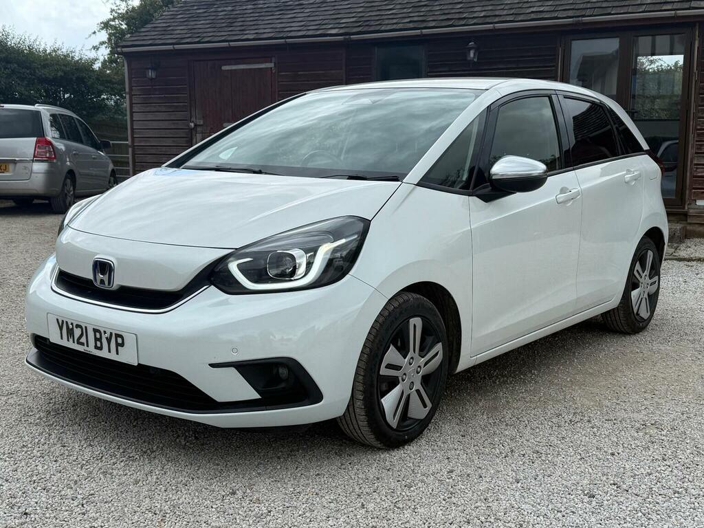 Honda Jazz 1.5 H I-mmd Ex Ecvt Euro 6 Ss YM21BYP White #3