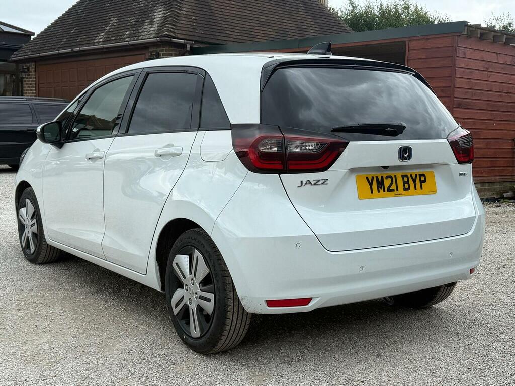 Honda Jazz 1.5 H I-mmd Ex Ecvt Euro 6 Ss YM21BYP White #4