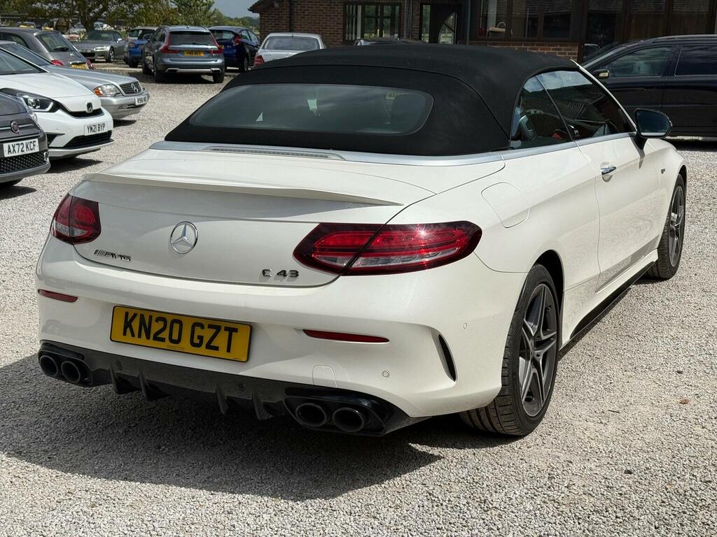 Mercedes-Benz C Class 3.0 C43 V6 Amg Premium Plus Cabriolet G-tronic White #6