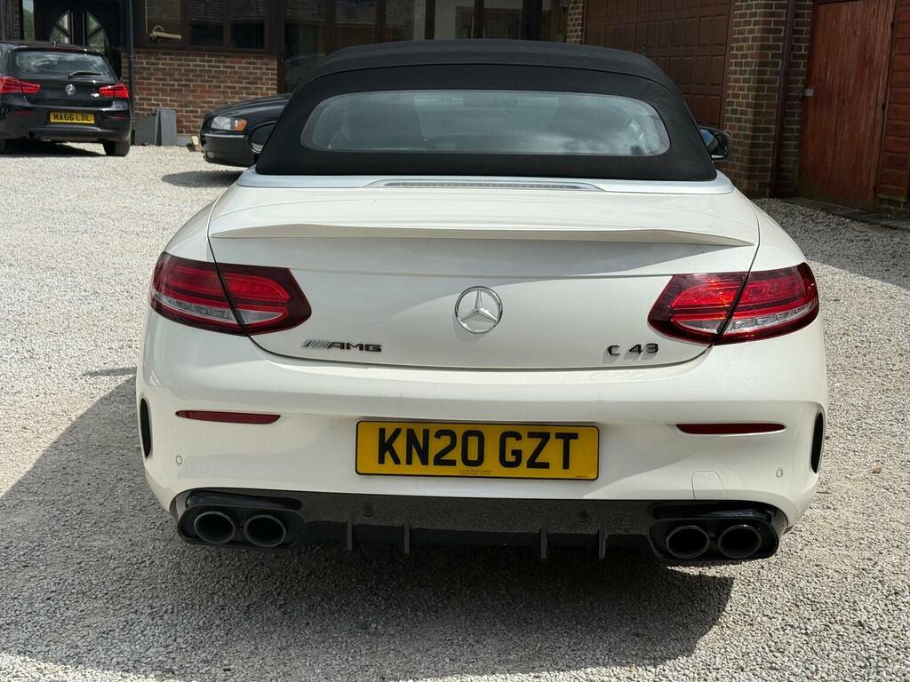 Mercedes-Benz C Class 3.0 C43 V6 Amg Premium Plus Cabriolet G-tronic White #5