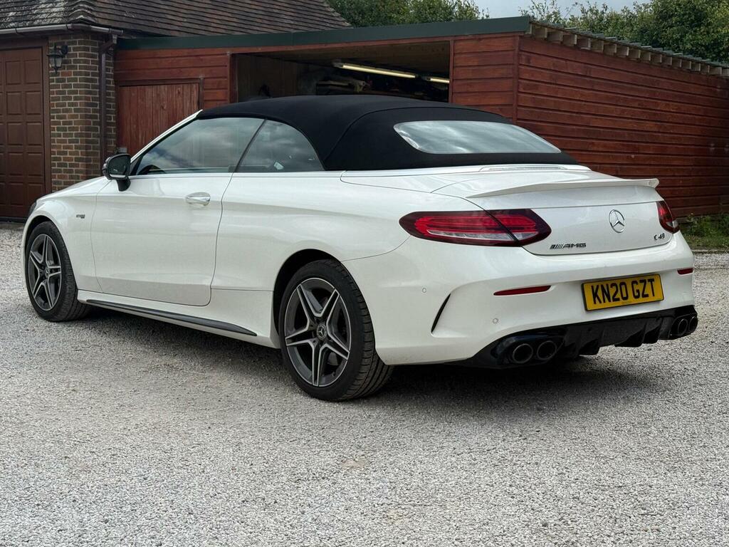 Mercedes-Benz C Class 3.0 C43 V6 Amg Premium Plus Cabriolet G-tronic White #4
