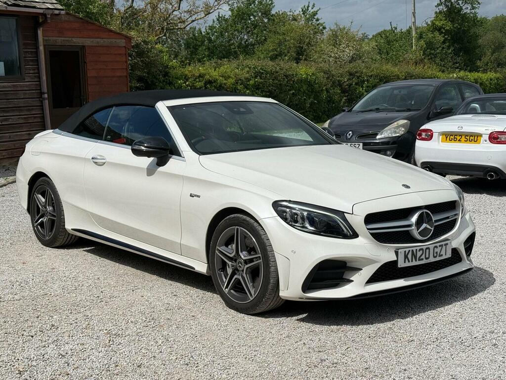 Mercedes-Benz C Class 3.0 C43 V6 Amg Premium Plus Cabriolet G-tronic White