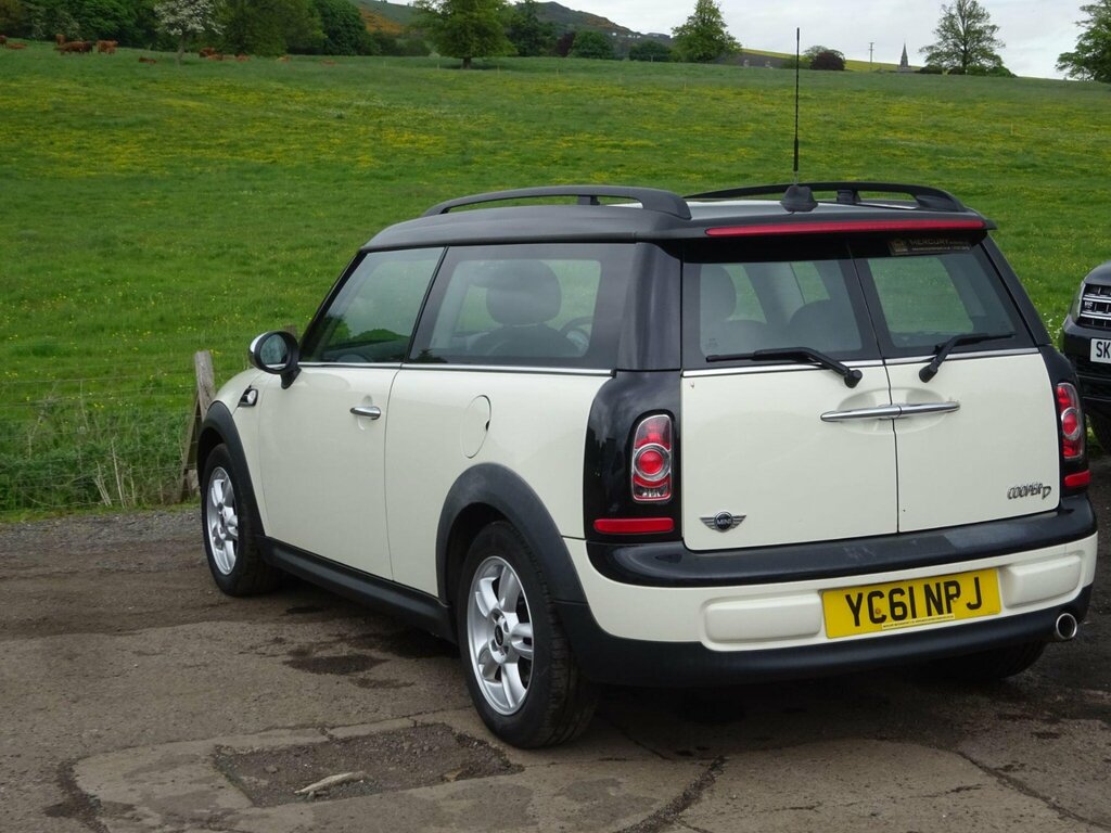 Mini Clubman 1.6 Cooper D Euro 5 Ss YC61NPJ White #4