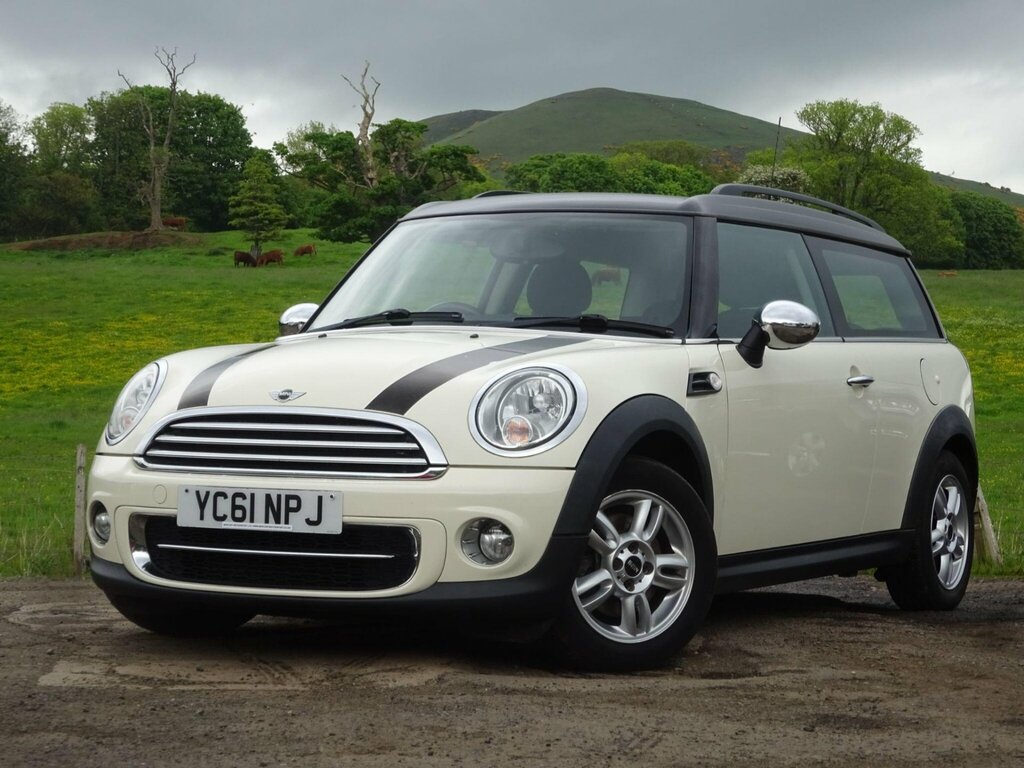 Mini Clubman 1.6 Cooper D Euro 5 Ss YC61NPJ White #3