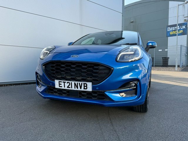 Ford Puma 1.0T Ecoboost Mhev St-line X Suv ET21NVB Blue #6