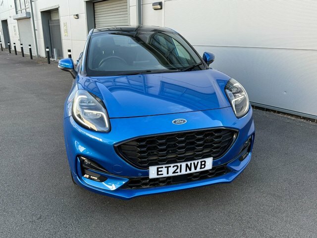 Ford Puma 1.0T Ecoboost Mhev St-line X Suv ET21NVB Blue #5