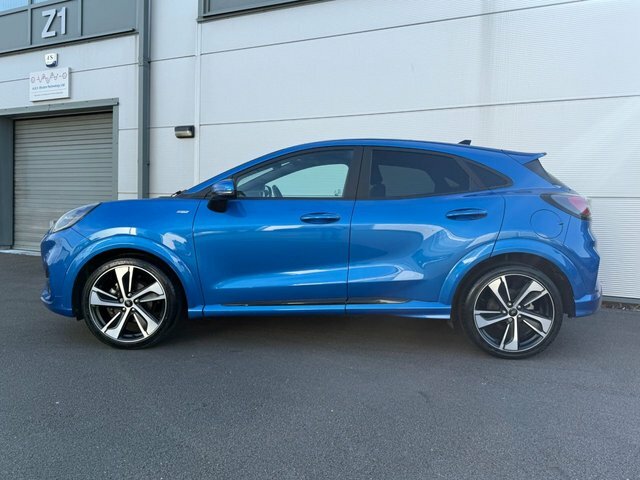 Ford Puma 1.0T Ecoboost Mhev St-line X Suv ET21NVB Blue #2