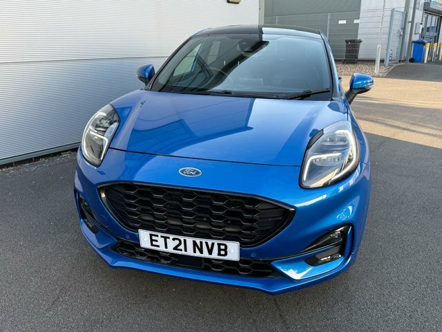 Ford Puma 1.0T Ecoboost Mhev St-line X Suv ET21NVB Blue #4