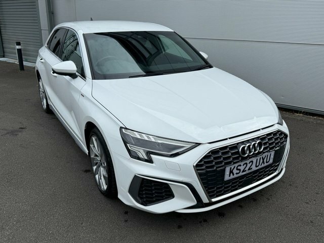 Audi A3 1.4 Tfsie 40 S Line Sportback Plug-in H KS22UXU White #6