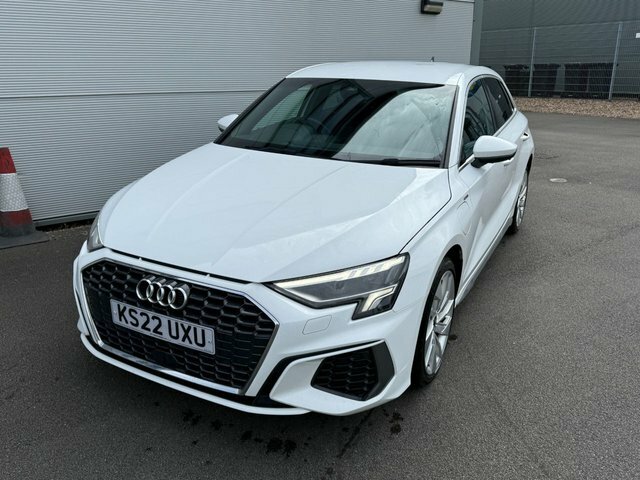 Audi A3 1.4 Tfsie 40 S Line Sportback Plug-in H KS22UXU White #5