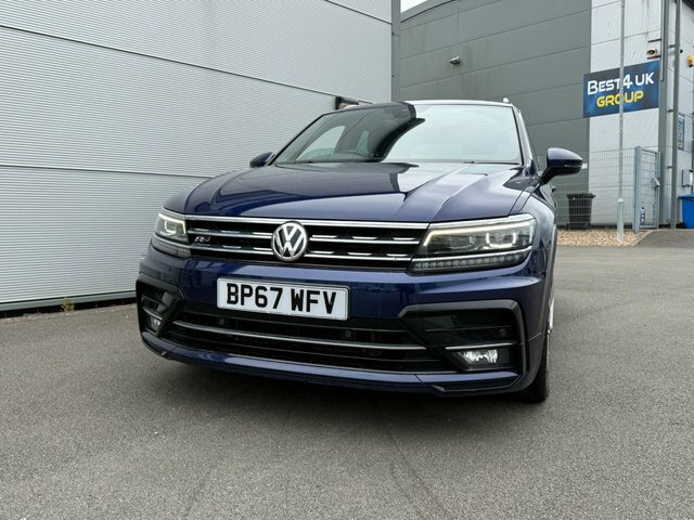 Volkswagen Tiguan 2.0 Tdi R-line Suv Dsg Euro 6 S S 15 BP67WFV Blue #5