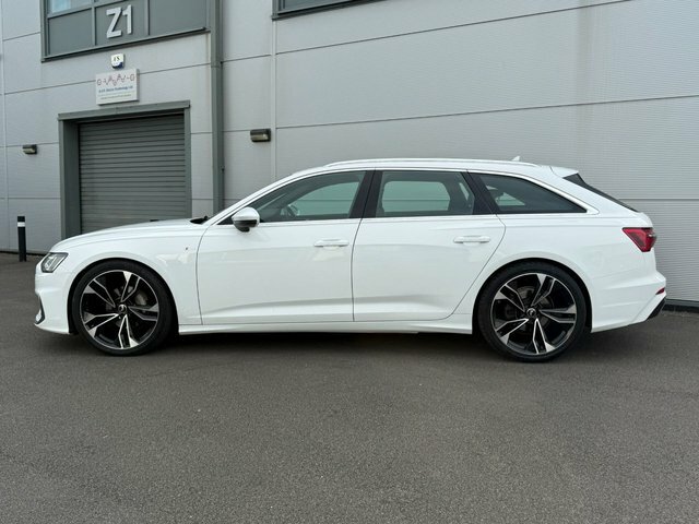Audi A6 Avant 2.0 Tdi 40 S Line Estate S Tronic Euro H21GPC White #2