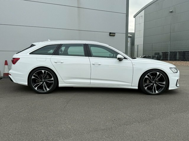 Audi A6 Avant 2.0 Tdi 40 S Line Estate S Tronic Euro H21GPC White #3