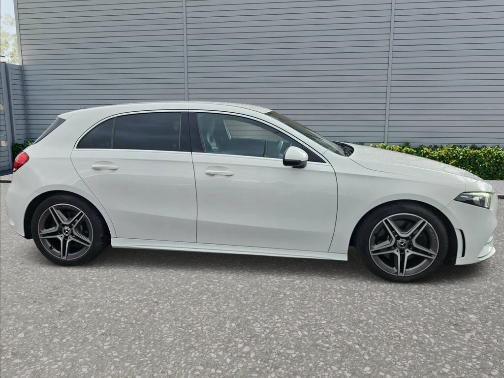 Mercedes-Benz A Class 2.0 A220 Amg Line Hatchback 7G-dct Euro RJ19MTF White #4