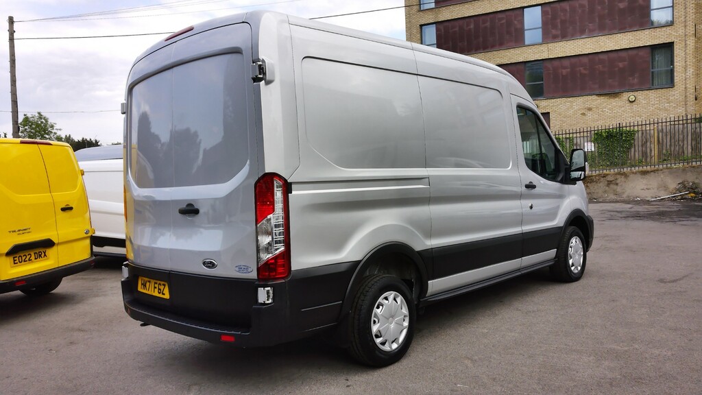 Ford Transit Custom 290 Trend L2 H2 Mwb Medium Roof In Silver,only 58. HK71FGZ  #5